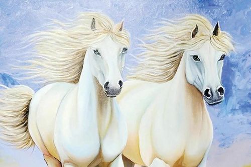 Năm Ngọ... xem tranh ngựa của họa sĩ Giang Phong