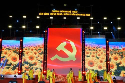 Tổng duyệt chương trình Chào Xuân Bính Ngọ - 2026 tại phía Đông Lâm Đồng