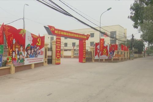 Sắc xuân trên làng nghề Chuyên Mỹ