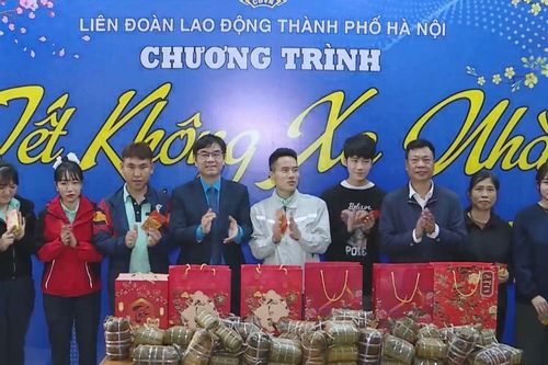 Tổ chức 'Tết không xa nhà' cho người lao động