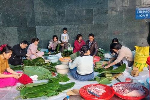 Giữ hương vị Tết xưa qua nồi bánh chưng xanh
