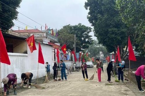 Hòa Lạc làm sạch môi trường đón Tết Bính Ngọ 2026