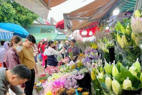 Đặc sắc chợ hoa xuân cuối năm ở Thủ đô