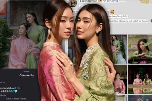 Cặp sao Thái Lan xin lỗi vì gọi áo dài là 'trang phục truyền thống Trung Quốc'