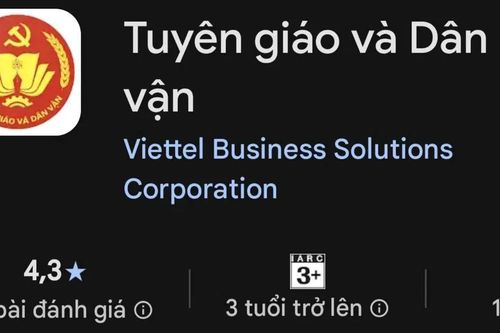 Ứng dụng Tuyên giáo và Dân vận đạt hơn 8,6 triệu lượt truy cập sau 1 tháng