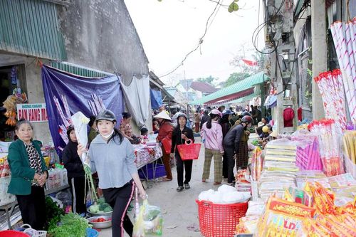 Hương Tết trong phiên chợ quê