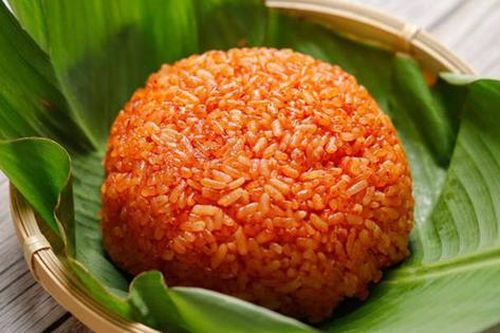 Mách bạn cách nấu xôi gấc cúng Tết để năm mới 'đỏ như son'