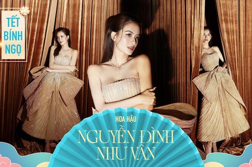 Hoa hậu Nguyễn Đình Như Vân: 'Tết năm nay rất đặc biệt với tôi'