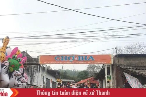 Chợ Bia ngày cuối năm