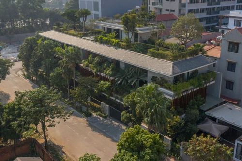 Nhà nhiệt đới cho gia đình nhiều thế hệ