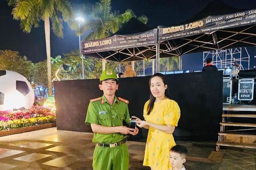 Hành động đẹp của lực lượng Công an trong đêm giao thừa