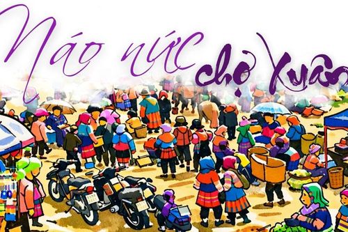 Náo nức chợ xuân