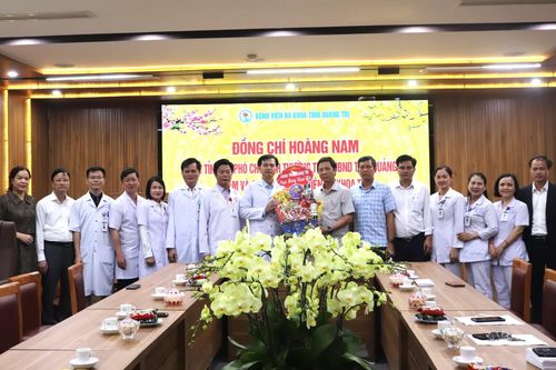 Đồng chí Phó Chủ tịch Thường trực UBND tỉnh Hoàng Nam thăm các đơn vị trực Tết
