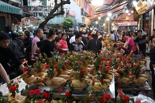 Nhộn nhịp phiên chợ cuối năm