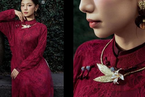Nữ diễn viên 'Mưa đỏ' gây thương nhớ khi diện áo dài truyền thống