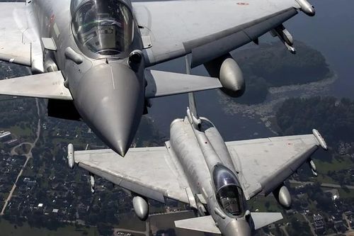 Chiến đấu cơ Eurofighter Typhoon của Đức bảo vệ không phận Bắc Cực trong nhiệm vụ NATO