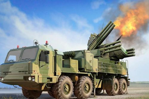 'Hệ thống phòng không Pantsir đang bắn hạ mọi mục tiêu trên bầu trời'