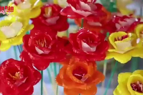 Giữ hồn Tết Việt từ những cành hoa giấy Thanh Tiên