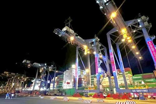 Binh đoàn 20 phát lệnh làm hàng đầu Xuân Bính Ngọ tại cảng Tân Cảng Cát Lái