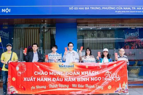 Rộn ràng xuất hành du lịch đầu năm, thị trường du xuân khởi sắc