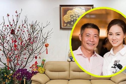 Căn hộ lộng lẫy của diễn viên Kiều Anh, NSND Công Lý ngày Tết