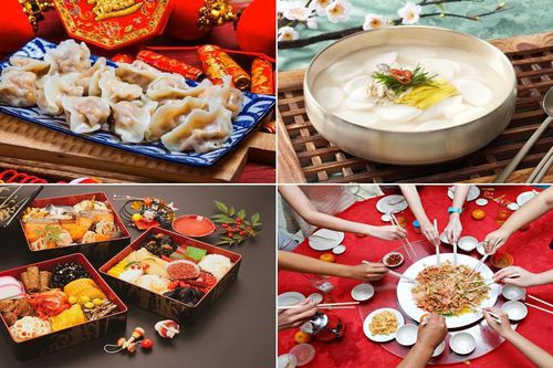 Những món ăn mang lời chúc năm mới trên bàn tiệc Tết Á Đông