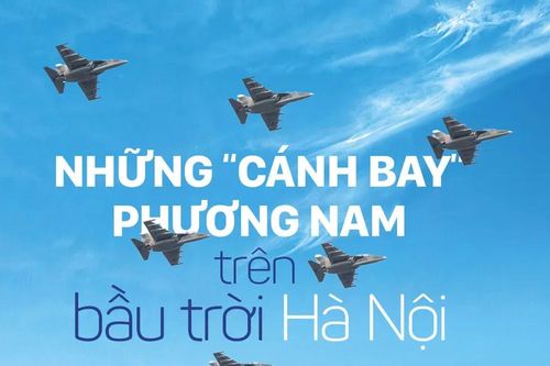 Những 'cánh bay' phương Nam trên bầu trời Hà Nội