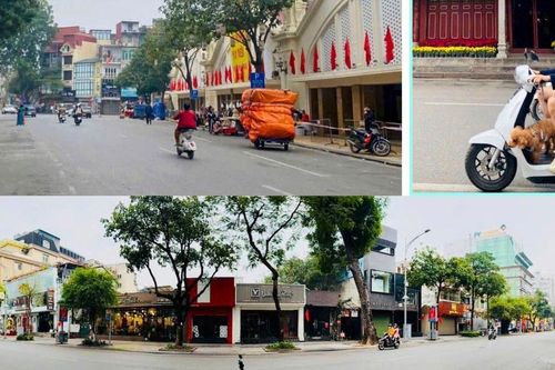 Mùng 1 Tết, đường phố Hà Nội vắng vẻ, thanh bình