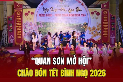 'Quan Sơn mở hội' chào đón Tết Bính Ngọ 2026