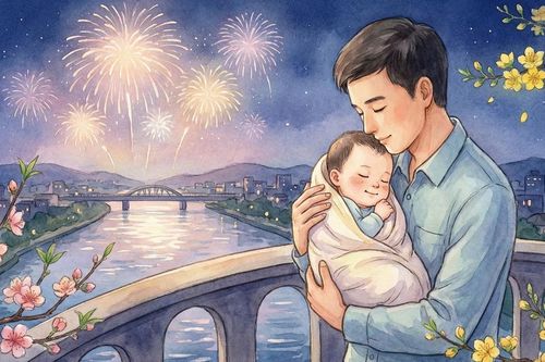 Mùa xuân đầu của con