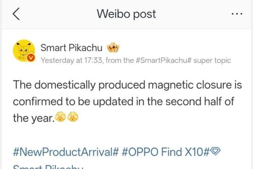 OPPO Find X10 có thể sở hữu vòng nam châm từ tính nguyên bản tương tự MagSafe