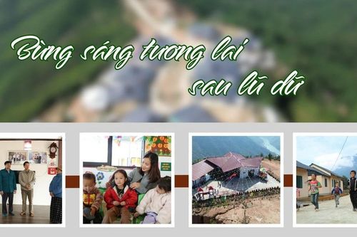 Bừng sáng tương lai sau lũ dữ
