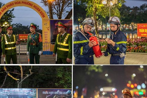 Công an Hà Nội: Chủ động từ sớm, từ xa, giữ vững bình yên Thủ đô trong đêm giao thừa