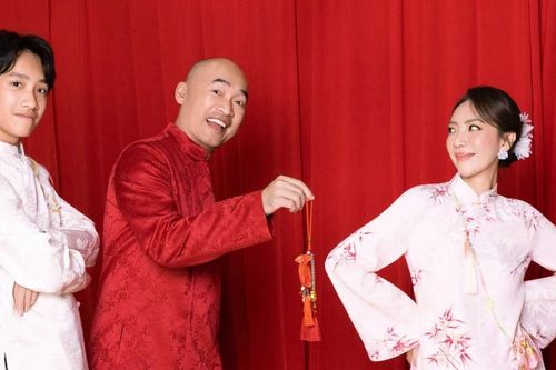 Tiến Luật – Thu Trang cùng con trai Andy diện áo dài, hé lộ 'cuộc hẹn đặc biệt' nhất trong năm