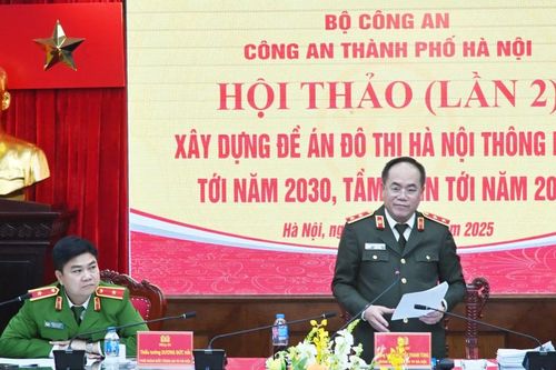 Công an Thủ đô chủ trì triển khai Đề án đô thị Hà Nội thông minh