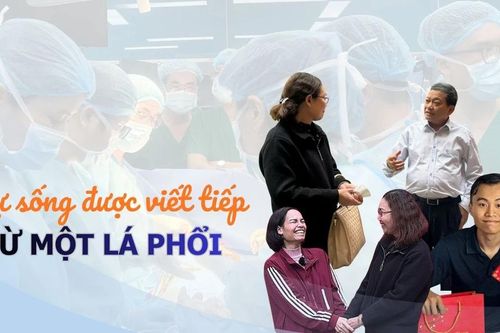 Sự sống được viết tiếp từ một lá phổi