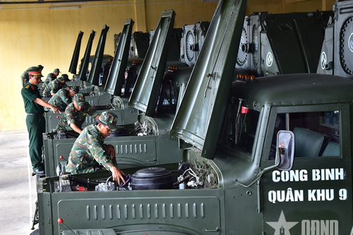Bộ đội Công binh Quân khu 9: Vui xuân mới, sẵn sàng chiến đấu cao
