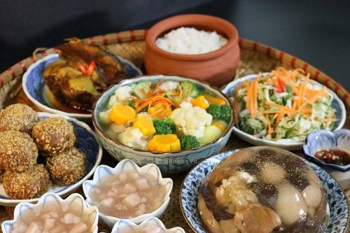 Thịt đông mềm mịn, đậm đà đãi khách đầu xuân