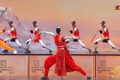 Robot múa túy quyền với côn nhị khúc gây sốc Gala Xuân