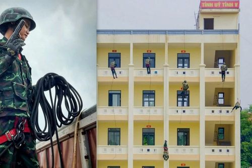'Bông hồng thép' đặc công và cú đổ treo thần tốc