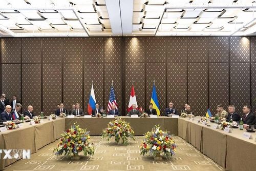 Kết thúc đàm phán ba bên về Ukraine tại Geneva