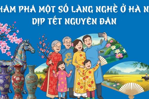 Khám phá một số làng nghề Hà Nội dịp Tết Nguyên đán