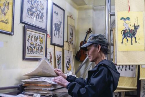 Dấu ấn thương nghiệp trong tranh Đông Hồ