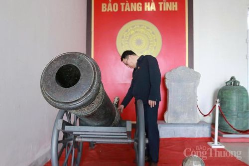 Chiêm ngưỡng 3 khẩu thần công 'bảo vật quốc gia' ở Hà Tĩnh