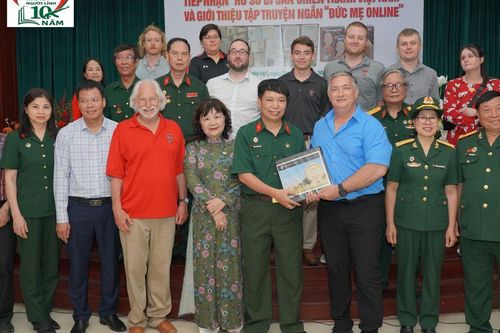 Cựu chiến binh Đặng Vương Hưng là Nhà văn Việt Nam duy nhất được mời tham dự Dự án TTU-VWAI!