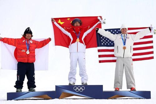 Su Yiming vô địch trượt ván trên tuyết tại Thế vận hội Mùa đông 2026