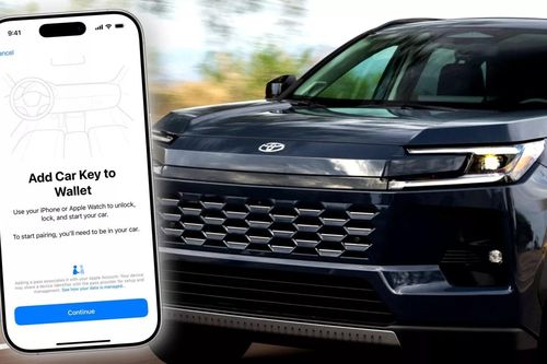 Cửa xe Toyota có thể mở bằng iPhone?