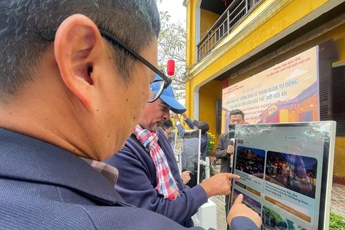 Vận hành giải pháp du lịch thông minh tại di sản Hội An