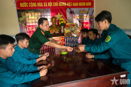Tết ở chốt Tràm