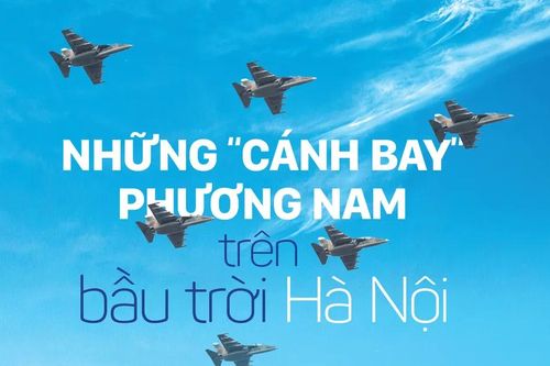 Những 'cánh bay' phương Nam trên bầu trời Hà Nội